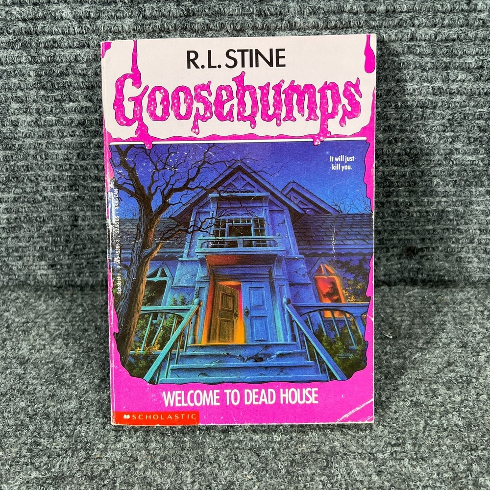 Goosebumps Welcome to Dead House Unnumbered‎ R.L. Stein 2nd Printing